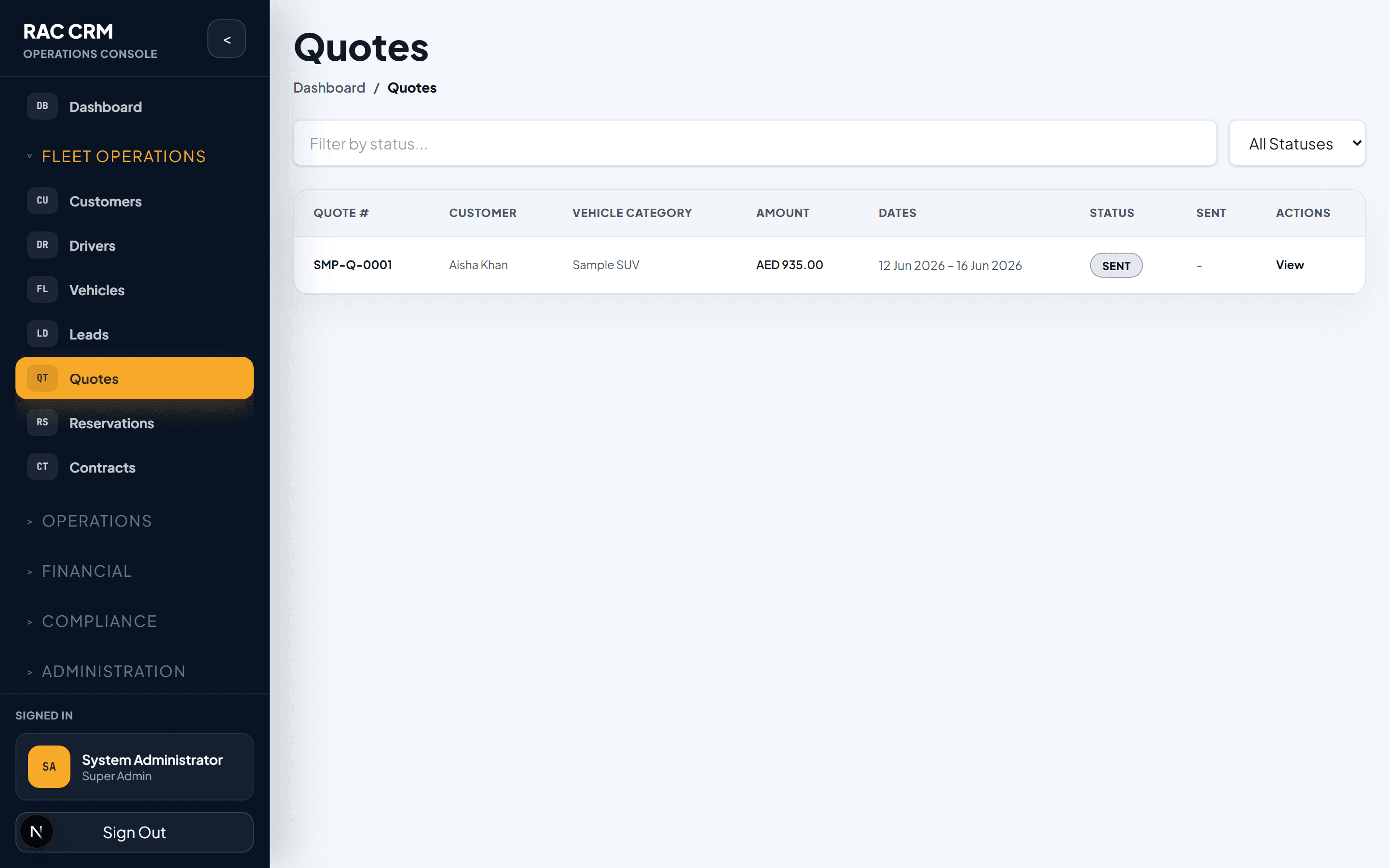 Quotes List